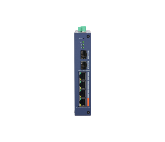 DAHUA CHS4206-4GT-60, 4 Port, Gigabit, PoE 60W, 2 Port SFP, Cloud Yönetilebilir, Switch