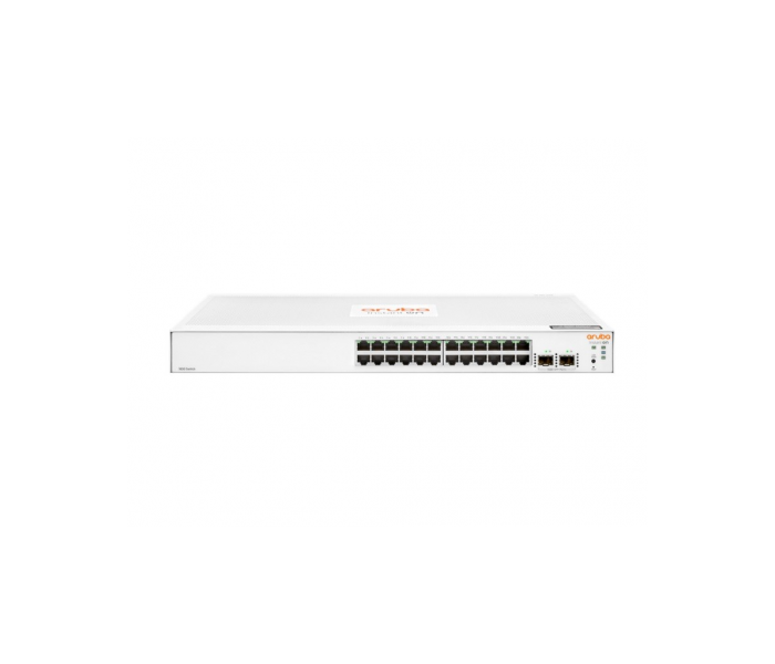 HP Aruba Instant On, JL812A, 1830-24G, 24Port, GigaBit, 2 Port Gigabit SFP, Yönetilebilir, Rack Mount Switch