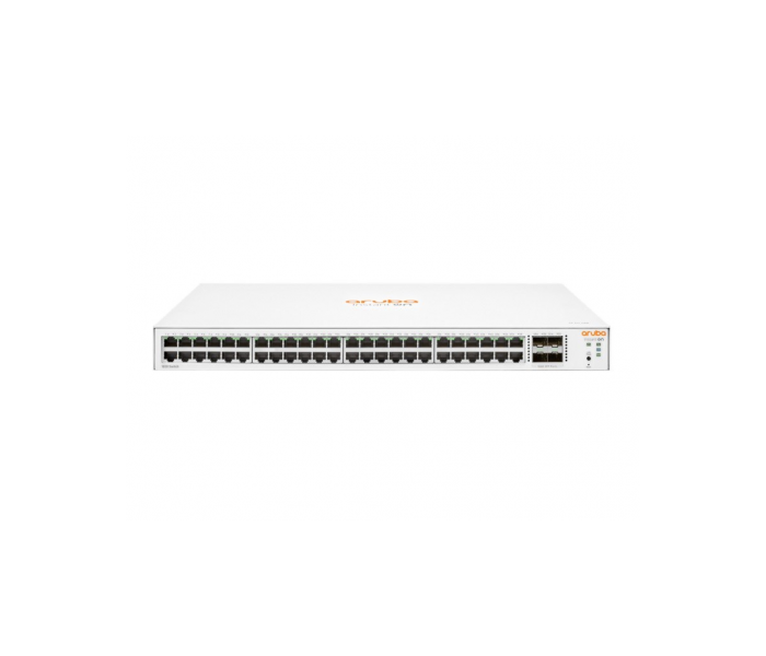 HP Aruba Instant On, JL814A, 1830-48G, 48Port, GigaBit, 4 Port Gigabit SFP, Yönetilebilir, Rack Mount Switch