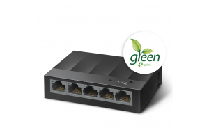 TP-LINK LS1005G, Green Tech, 5Port, GigaBit, Yönetilemez, Masaüstü Switch