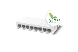 TP-LINK LS1008, Green Tech, 8 Port, MegaBit, Yönetilemez, Masaüstü Switch