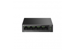 TP-LINK LS105LP, Green Tech, 5 Port, MegaBit, 4 Port PoE 41W, Metal Kasa, Yönetilemez, Masaüstü Switch