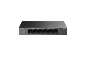 TP-LINK LS106LP, Green Tech, 6 Port, MegaBit, 4 Port PoE 41W, Metal Kasa, Yönetilemez, Masaüstü Switch