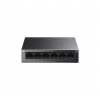 TP-LINK LS106P, Green Tech, 6 Port, MeggaBit, 4 Port PoE+ 65W, Metal Kasa, Yönetilemez, Masaüstü Switch