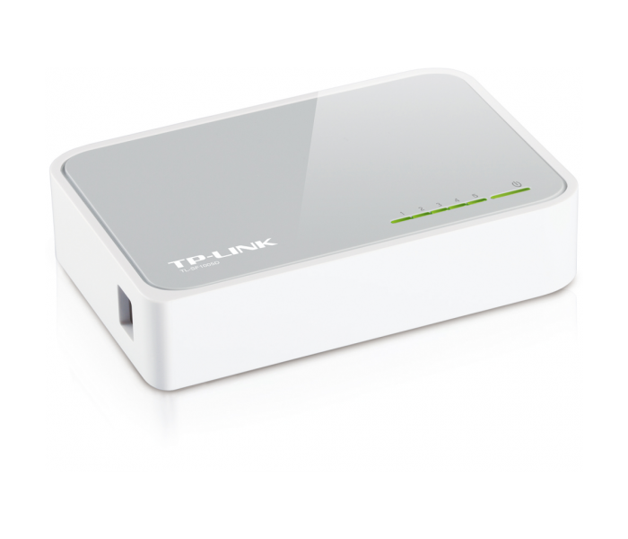 TP-LINK TL-SF1005D, 5 Port, MegaBit, Yönetilemez, Masaüstü Switch