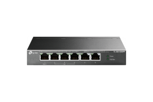 TP-LINK TL-SG1006PP, 6 Port, GigaBit, 4 Port PoE 64W, Yönetilemez, Metal Kasa, Masaüstü Switch
