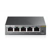 TP-LINK TL-SG105E, 5 Port, GigaBit, Easy Smart, Yönetilebilir, Metal Kasa, Masaüstü Switch
