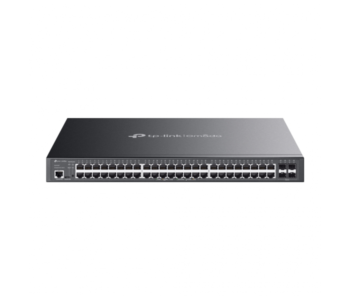 OMADA SG3452P, 48 Port Gigabit,  48 Port Gigabit PoE+, 384W, 4 Port SFP, L2+ Yönetilebilir, Rackmount Metal Kasa Switch