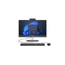 HP D1BC2ET, ProOne 240 G10,Ultra 7 155U, 23,8" FHD Ekran, 16Gb DDR5 Ram, 512Gb SSD, Paylaşımlı Ekran Kartı, Free Dos All In One PC, Siyah
