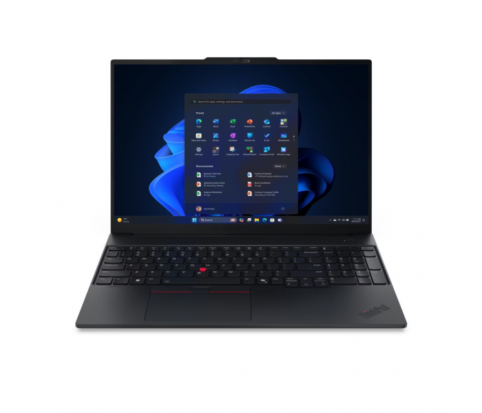 LENOVO 21SR0076TX, ThinkPad E16 Gen3, Ultra 7 265U, 16" WUXGA, 16Gb Ram, 512Gb SSD, Paylaşımlı Ekran Kartı, Free DOS, Kurumsal Notebook