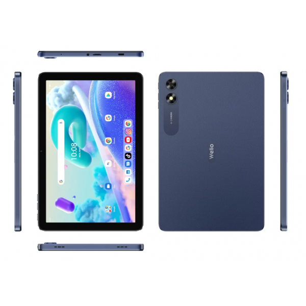 WELIO WPad Aura  10,1" Ekran, 4Gb Ram, 64Gb Hafıza, Wifi, Midnight Blue, Android Tablet (KVK Garantili)