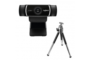 LOGITECH 960-001088, C922, PRO Strem 1080p/30 fps, Otomatik Işık Düzeltimi, Dahili Çift Mikrofonlu, Full HD, Webcam