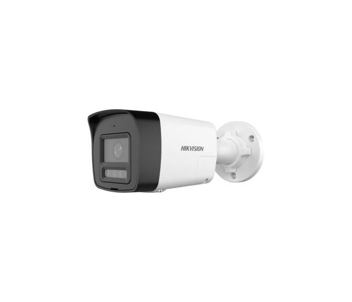 HIKVISION DS-2CD1041G2-LIUF 4Mpix, 2,8mm Lens,  H265+,20Mt Gece Görüşü, Hybrid Light, SD Kart,Dahili Mikrofon, PoE, Bullet IP Kamera