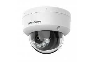 HIKVISION DS-2CD1141G2-LIUF 4Mpix, 2,8mm Lens, H265+, Hybrid Light,  20Mt Gece Görüşü, PoE, Mikrofonlu Dome IP Kamera