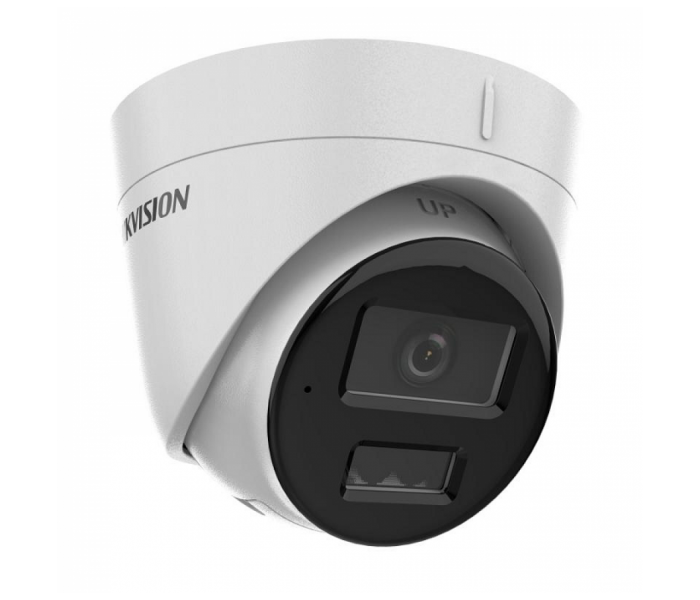 HIKVISION DS-2CD1323G2-LIUF 2Mpix, 2,8mm Lens, H265+, Hybrid Light,  30Mt Gece Görüşü, PoE, Mikrofonlu Dome IP Kamera