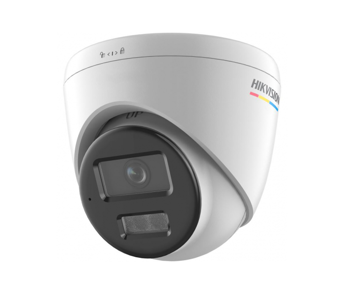 HIKVISION DS-2CD1347G2H-LIUF, 4Mpix, 2,8mm Lens, H265+, 30Mt Gece Görüşü, Dahili Mikrofon, Color Vu Lite, Full Time Color, Dome IP Kamera