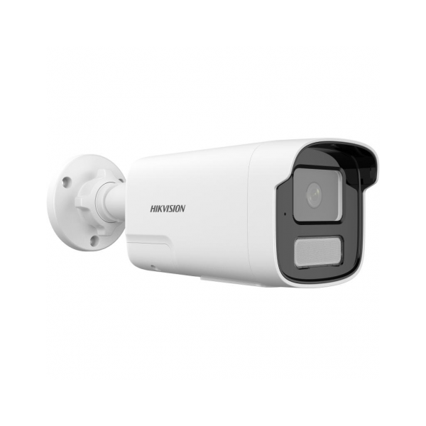 HIKVISION DS-2CD1T43G2-LIUF/SL 4Mpix, 4mm Lens,  H265+,50Mt Gece Görüşü, Hybrid Light, SD Kart,Dahili Mikrofon, PoE, Bullet IP Kamera