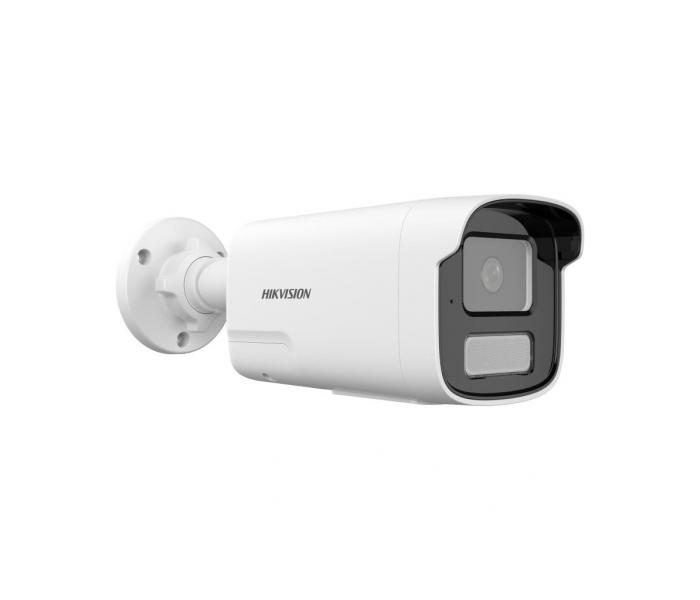 HIKVISION DS-2CD1T43G2-LIUF/SL 4Mpix, 4mm Lens,  H265+,50Mt Gece Görüşü, Hybrid Light, SD Kart,Dahili Mikrofon, PoE, Bullet IP Kamera