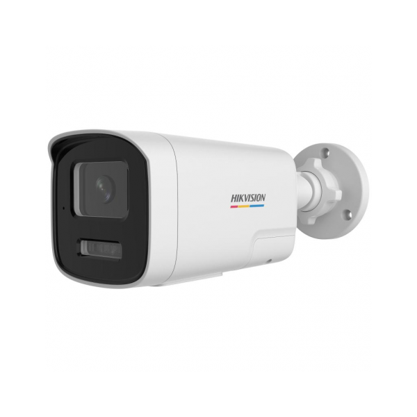 HIKVISION DS-2CD1T47G2H-LIUF/SL 4Mpix, 2,8mm  Lens, H265+,50Mt Gece Görüşü, Colorvu, SD Kart,Dahili Mikrofon, PoE, Bullet IP Kamera