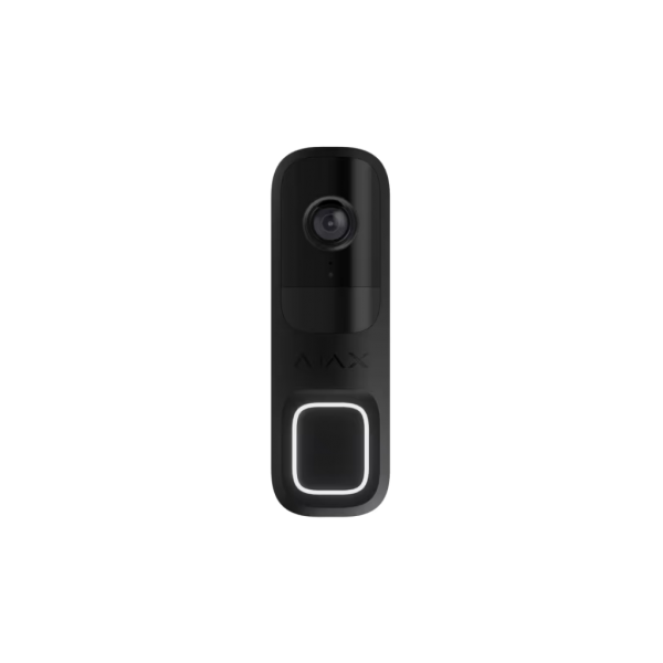 AJAX, DOORBELL, Kablosuz, Kameralı, Kapı Zili  Siyah