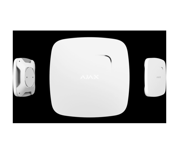 AJAX Fire Protect, Kablosuz, Isı ve Duman Dedektörü, BEYAZ