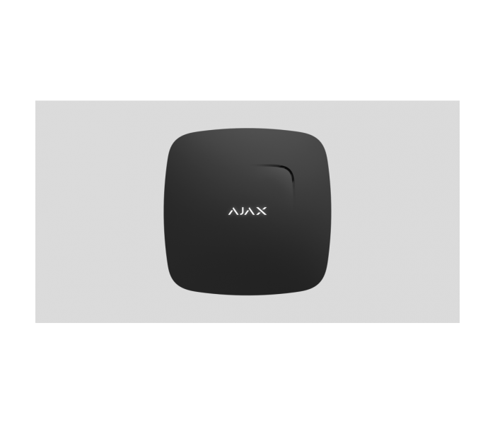 AJAX  Fire Protect Plus, Kablosuz, Isı ve Duman Dedektörü, SİYAH