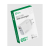 FENY FN-C65, 65W, USB+Type-C, Akıllı Isı Kontrol Chip, Qualcomm Quick Charge 3.0, ŞARJ Adaptörü