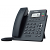 YEALINK SIP-T31P, Masaüstü, Kablolu IP TELEFON, Siyah, 2.3" Siyah Beyaz Ekran, 2xMegabit Ethernet Portu, PoE Destekli