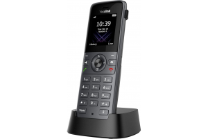 YEALINK W78H, Dect, Kablosuz IP TELEFON, Siyah, 2.4" Renkli Ekran, 30 Saat Konuşma, 400 Saat Bekleme, Bluetooth kablosuz kulaklık desteği