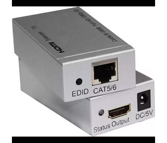 HYTECH HY-HDEX62, HDMI Exterder, Cat6 Kablo Üzerinde 60Metre Uzatıcı.