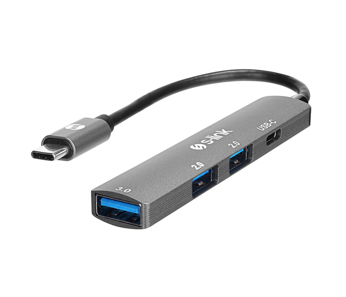 S-LINK SWV-USBC023, Type-C to 2xUSB 2.0, 1xUSB 3.0, 1xType-C Metal, USB HUB