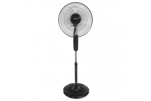 EVEREST FAN11, SİYAH, CoolAir, 3 Kademeli Hız, 5li 16" Kanat, 45W, Otomatik Salınım, Yükseklik Ayarlı, AC220, Vantilatör