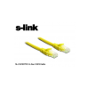S-Link SL-CAT601YE, CAT6 Patch, 1Mt Kablo (Sarı)