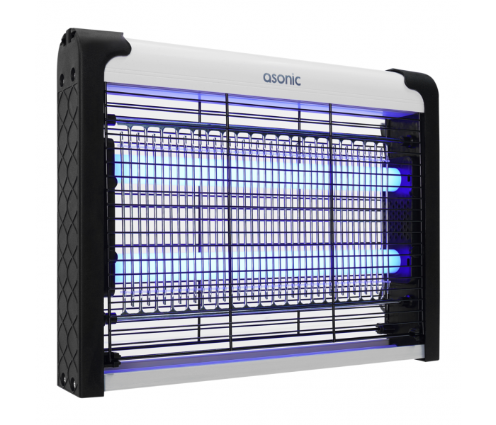 ASONIC AS-A28, Siyah, 4W, 2000V, Masaüstü, Zincir Askılı, 2adet UV Mor Işıklı, Siyah Kasa, Sinek Öldürücü