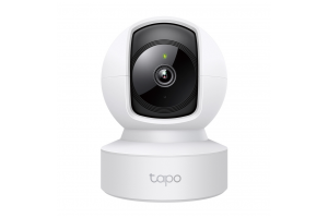 TP-LINK Tapo C202, Bebek/Ev Güvenlik Kamerası, WiFi-Ehernet, 1080P, 12Mt Gece Görüşü, PAN/TILT, iki Yönlü Ses
