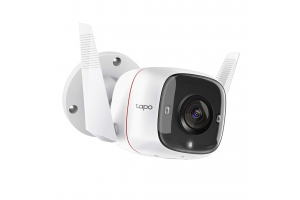TP-LINK Tapo TC65 (C310), 3,0Mpix, İç ve Dış Mekan, IP66, WiFi, 30Mt. Gece Görüşü, İki Yönlü Ses Güvenlik Kamerası