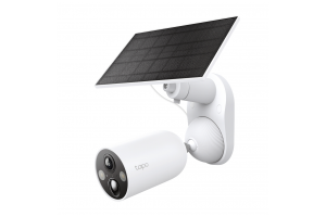 TP-LINK Tapo TC85 KIT (C425 KIT), 2K QHD, 4,0Mpix, Dış Mekan, IP66, WiFi, 15Mt. Renkli Gece Görüşü, İki Yönlü Ses, Yapay Zeka Destekli, Güneş Enerjili Güvenlik Kamerası Kiti
