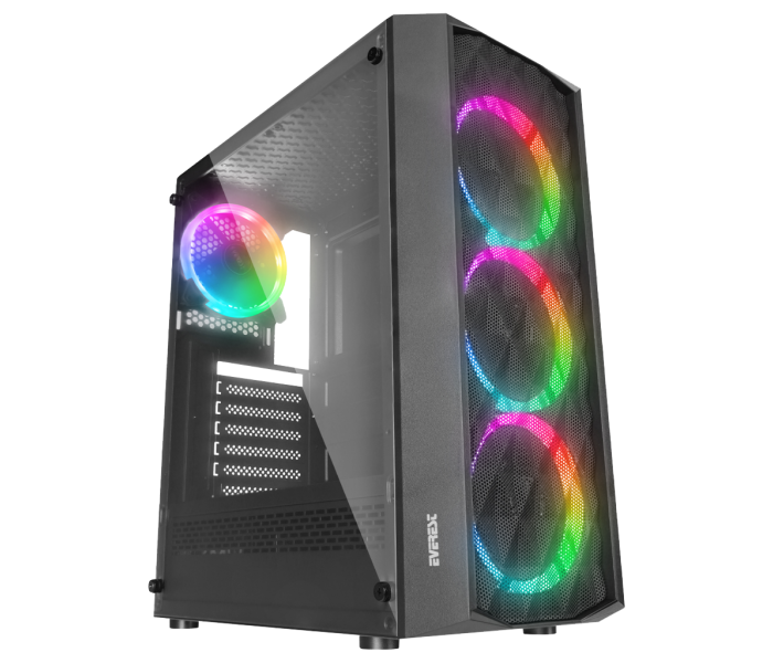 PANTHERA-01U, AMD RYZEN 5 5600, 16Gb DDR4 Ram, 500Tb NVMe SSD, 4Gb GDDR5 RX550 Ekran Kartı, 600W Kasa, OEM PAKET