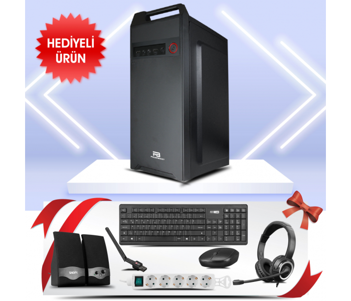 FORCE-F3M, Intel Core Ultra 5-245K, 16Gb DDR5 Ram, 512Gb Nvme SSD, Paylaşımlı Ekran Kartı, OEM PAKET (Bol Hediyeli)