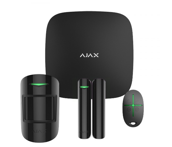 AJAX (20287) STARTERKIT KABLOSUZ ALARM BAŞLANGIÇ SETİ (SİYAH) 