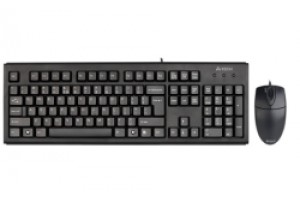 A4 TECH (KM-72620D) Q USB STANDART KABLOLU KLAVYE+MOUSE-SET 
