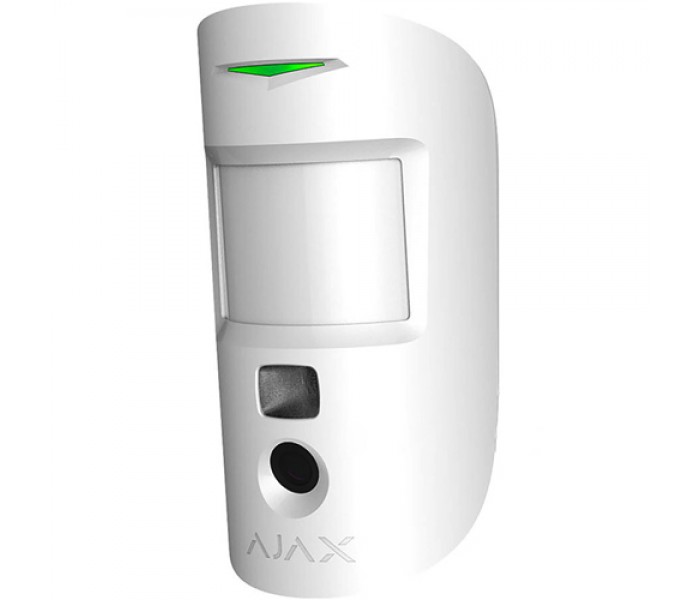 AJAX 36489 MOTIONCAM PHOD İSTENİLDİĞİNDE RESİM ÇEKME ÖZELLİKLİ KABLOSUZ PED PIR DEDEKTÖR (BEYAZ)