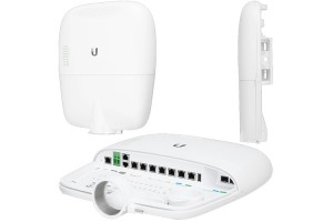 UBNT (EP-R8) 8 PORT 10/100/1000 600MHZ 2xSFP POE OUTDOOR ROUTER