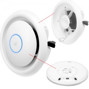 UBNT (UAP-AC-EDU) UNIFI 3x3 MIMO 2.4-5GHZ ANONS HOPARLÖRLÜ INDOOR WIRELESS ACCESS POINT 48V