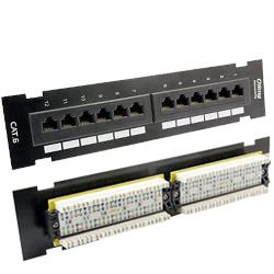 ORING (PPC6U12S) 12 PORT CAT6 UTP YATIK PATCH PANEL 