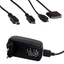 S-LINK (IP-840) UNIVERSAL ŞARJ CİHAZI 220V+USB 4 FARKLI UÇ