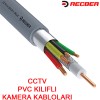 REÇBER (306051) 2+1 RG59 MİNİ 2*0.22mm CCTV KABLOSU (100MT.)