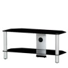 SONOROUS NEO (290-B-SLV) (32-37 INC 90CM) ALÜMİNYUM CAM TV SEHPA
