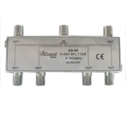 ATLANTA 6 LI SPLITTER 5-1000MHZ 