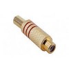 FREELINK (E1508) RCA FİŞİ (D) METAL ALTIN